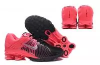 tenis femmes nike air shox 625 deliver black peach red